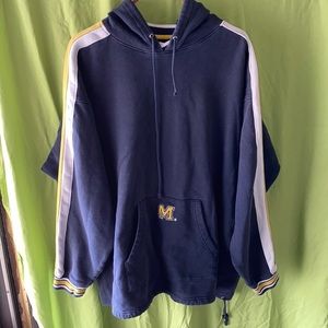 Michigan Wolverines Mens Starter Hoodie